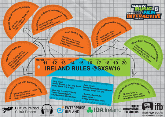 Ireland rules at South by Southwest