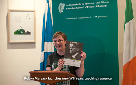 Robyn Marsack launches new WB Years teaching resource
