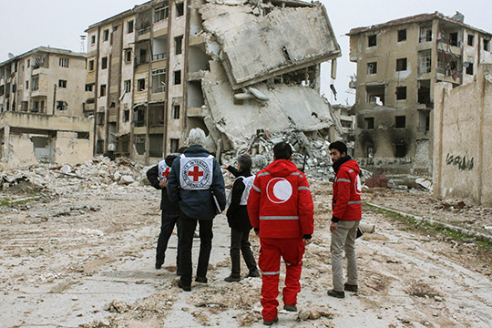 Humanitarian Assistance Syria. Credit: ICRC