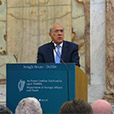 Mr Angel Gurrìa, Secretary General of the OECD, delivering an Iveagh House Lecture