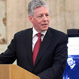 Peter Robinson delivers lecture at Iveagh House