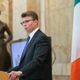 Patrick Griffin delivers lecture at Iveagh House