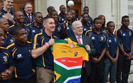 South Africa Gaels visit highlights support for global GAA