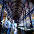 Long room in the old library of Trinity College Dublin