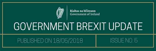 Government Brexit Update 18 May 2018
