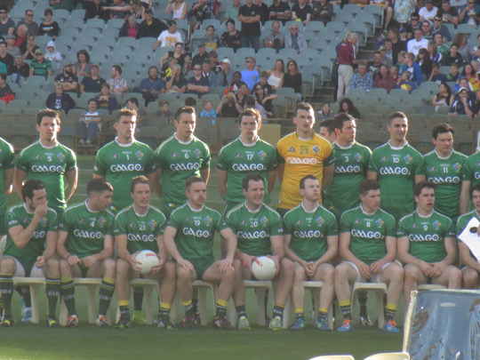 The Irish team