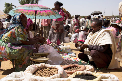 Local market in Tigray. Photo: Irish Aid.