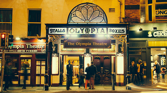 Olympia Theatre Dame street Dublin