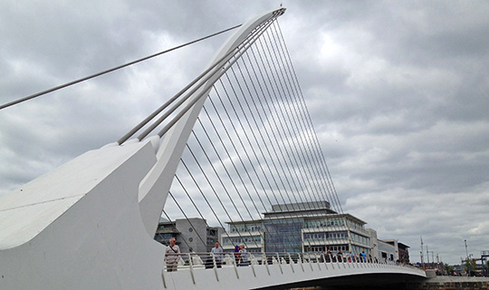 Samuel Beckett bridge Dublin