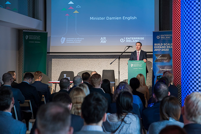 Minister Damien English launched the Irish-Polish Business Directory in Wroclaw on 14 March
