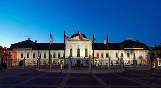 The Presidential Palace, Bratislava, Slovak Republic