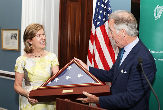 Ambassador Anne Anderson and Congressman Richard Neal