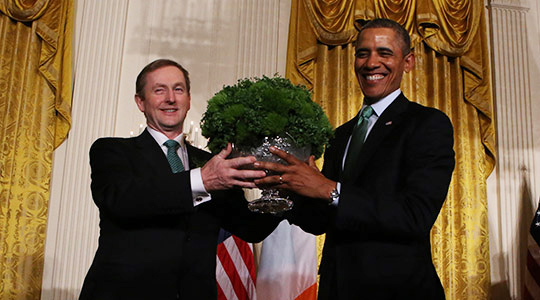 Taoiseach Enda Kenny and President Obama