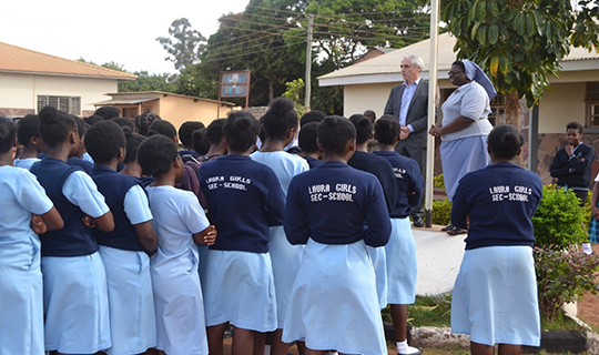 Laura Girls Secondary School. Photo Credit: Makani Mzeyce