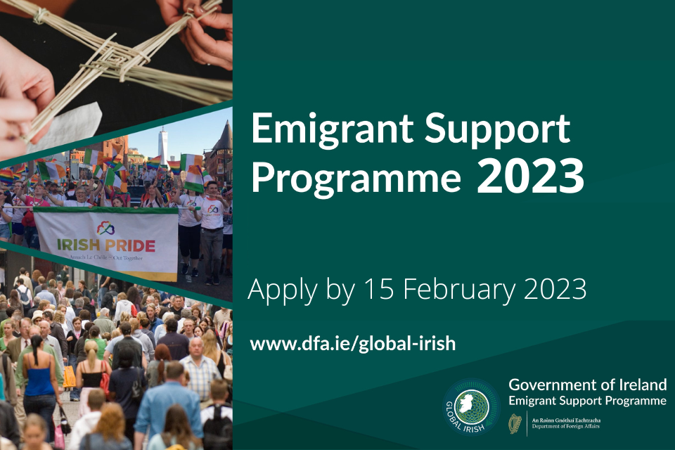Emigrant Support Programme 2023-24 is now open! 