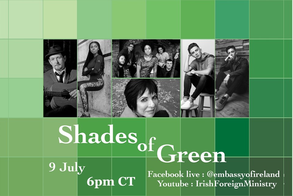 'Shades of Green Live' on Thursday, July 9 at 6pm CT
