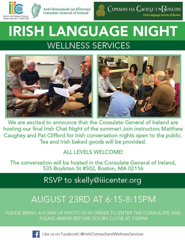 Irish Language Night