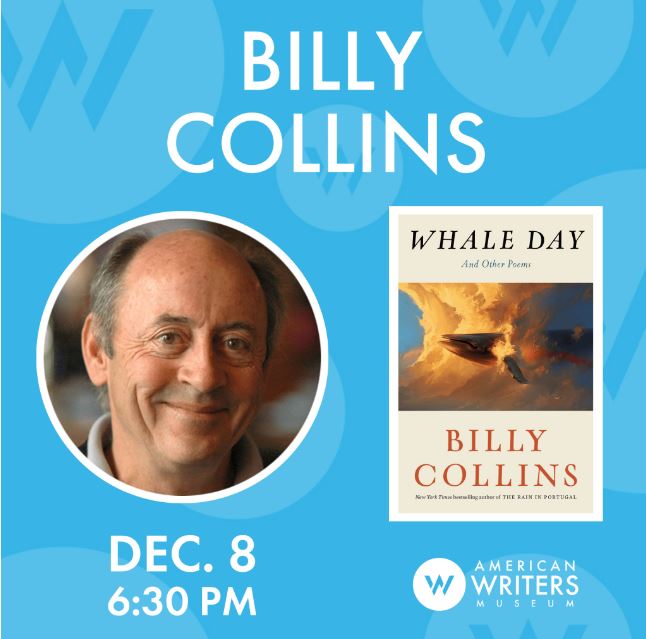 Dec 8: Ambassador Mulhall and Former Poet Laureate Billy Collins at American Writers Museum 