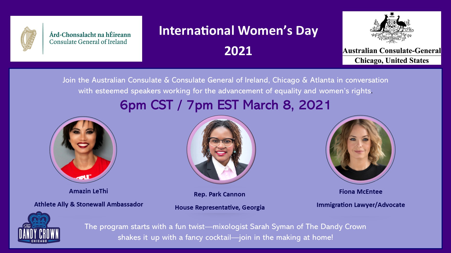 March 8 International Women's Day 2021 Theme #ChooseToChallenge