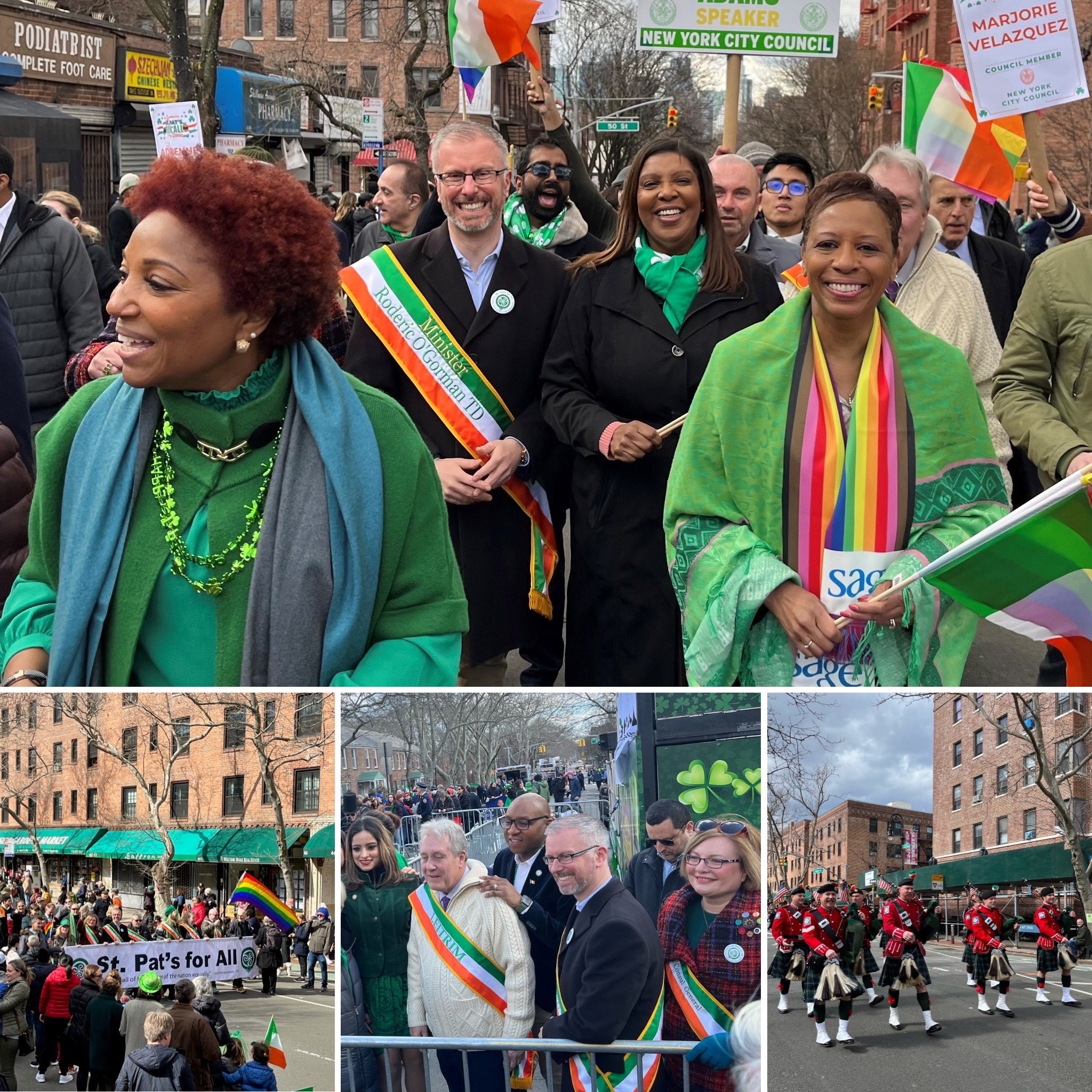 Minister Roderic O’Gorman Hails Diversity at St Pat’s for All Parade