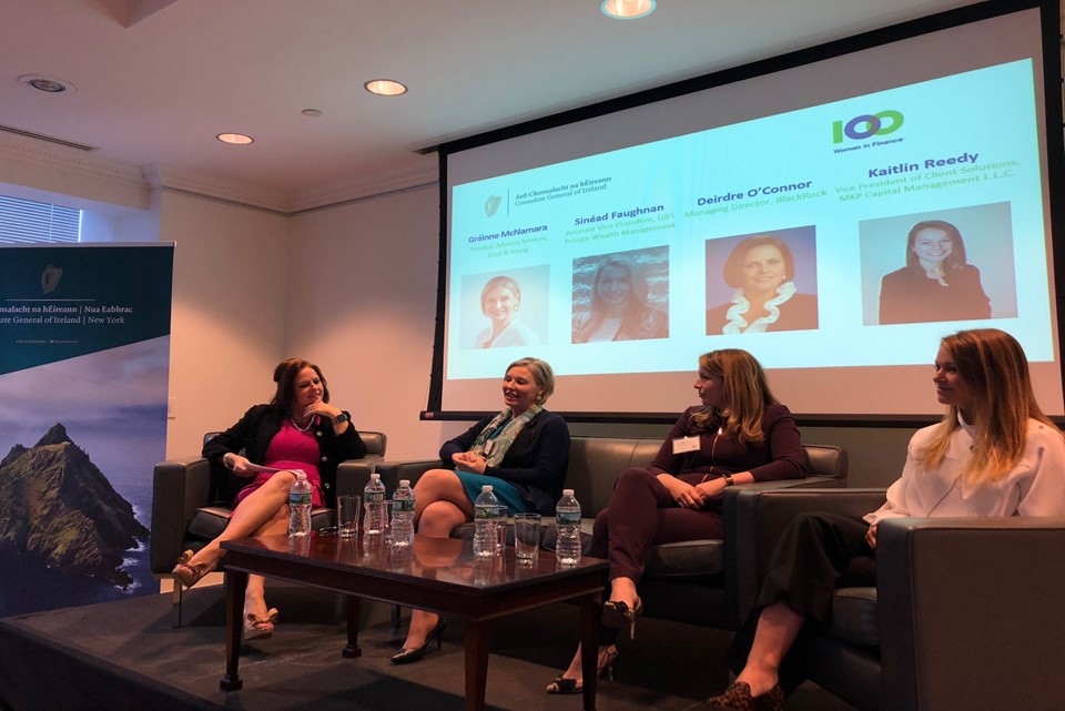 Panel Discussion for Women in Finance Hosted at the Consulate to Celebrate St Brigid's Day