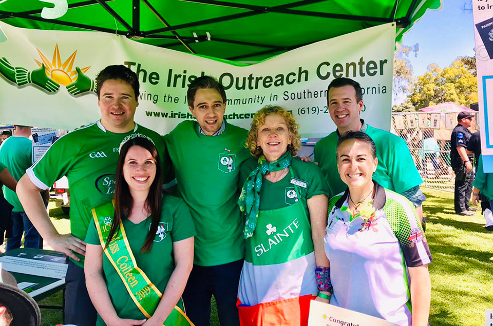 Stephen Ahern @IrishOutreachSD and team doing great work with the Irish community in San Diego
