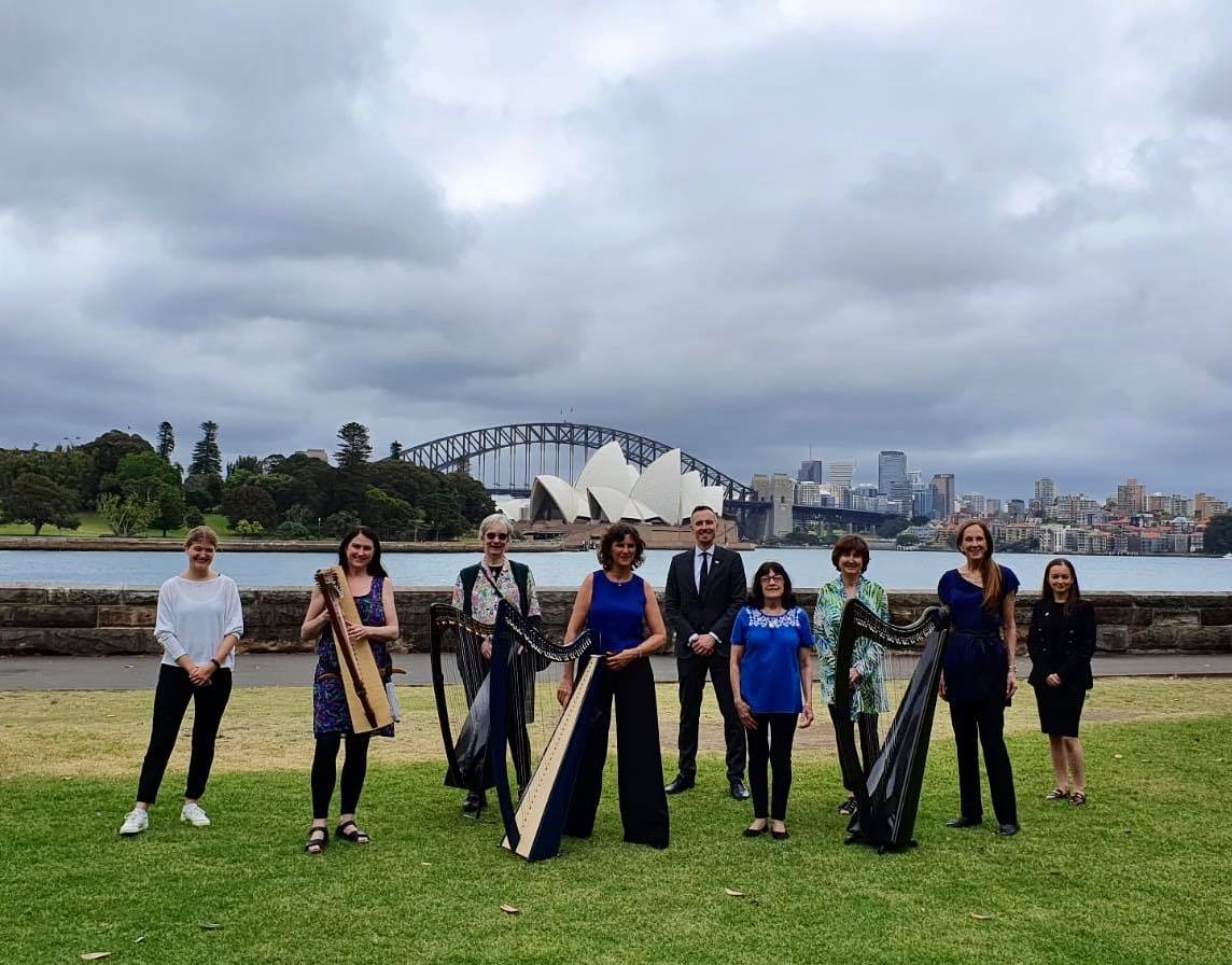 Harp Day celebrated for the first time in Sydney 