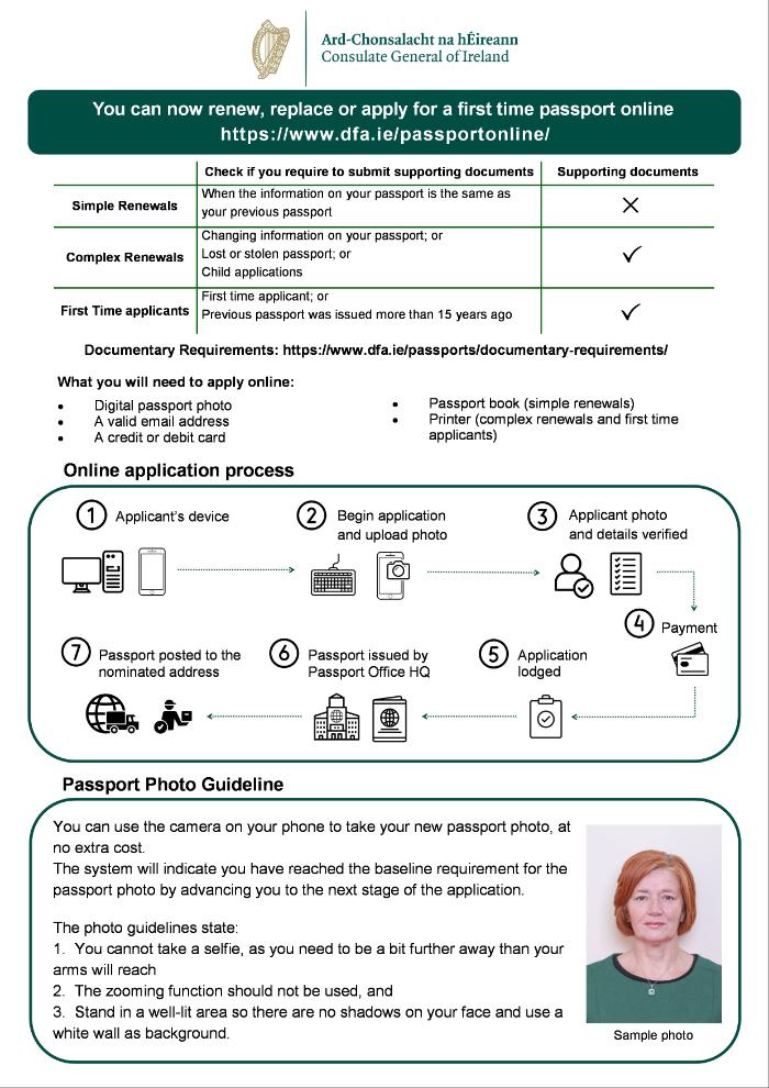 Latest News Passport Application Guidance Sheet Department Of 