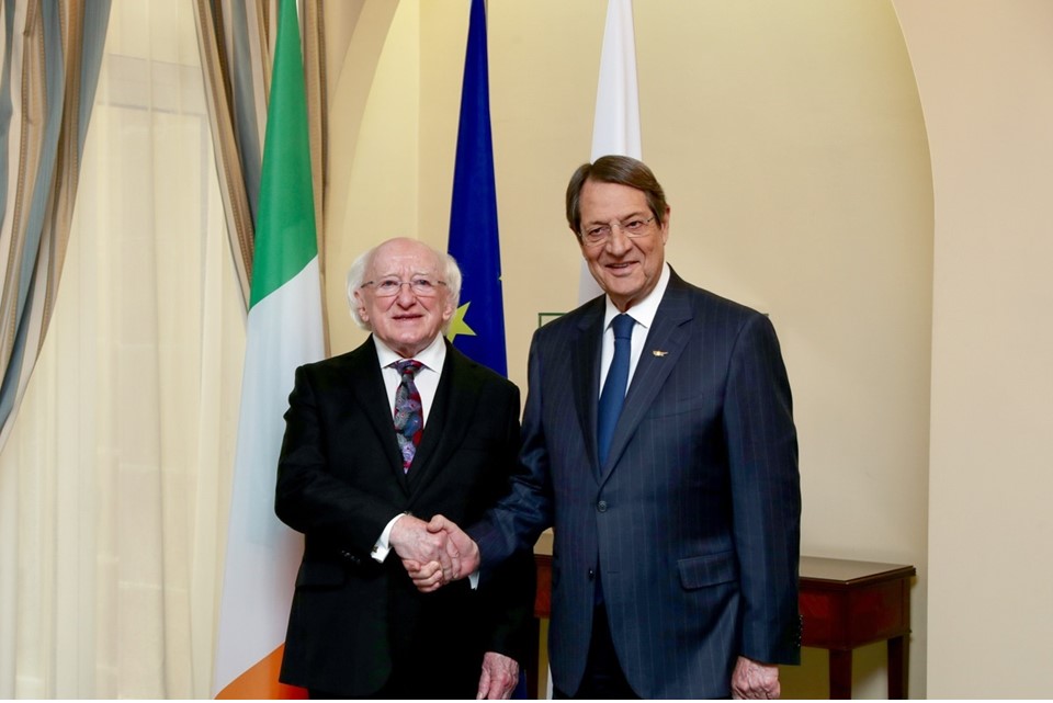 State Visit to the Republic of Cyprus by the President of Ireland and Sabina Higgins 14-16 Oct 2019
