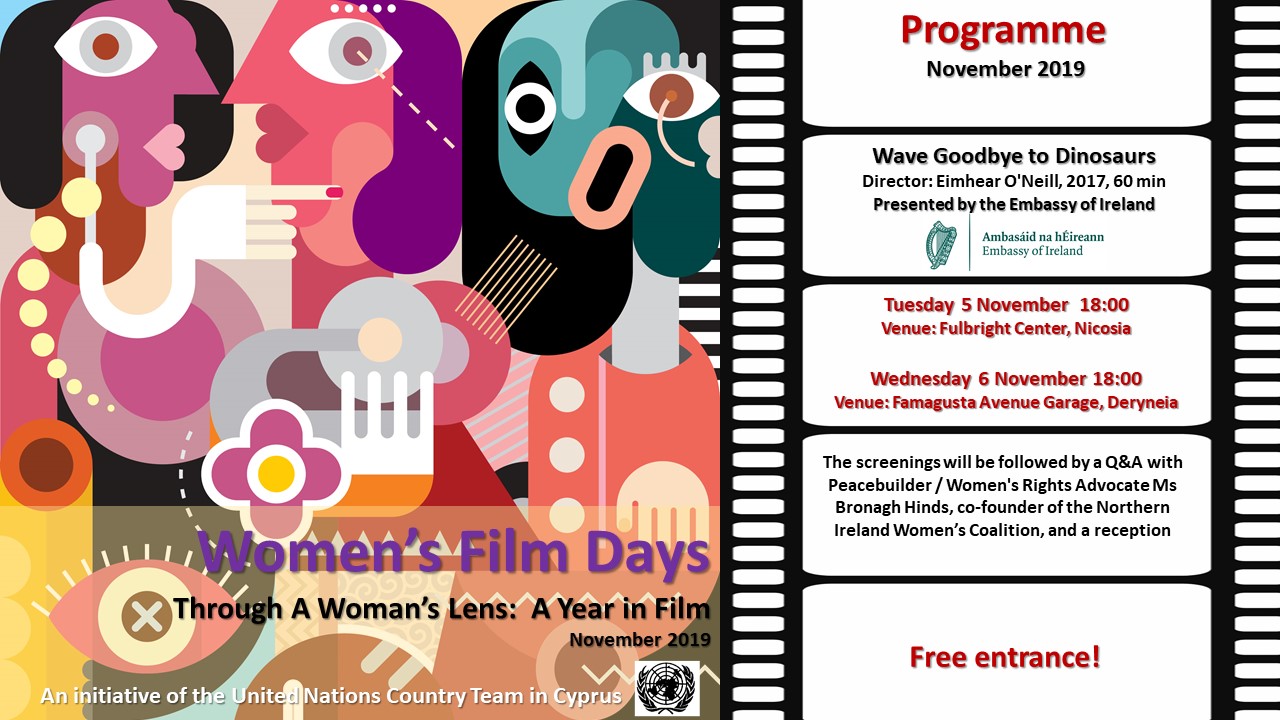 Women's Film Days - "Wave Goodbye to Dinosaurs" Screenings and Q&A - 5 & 6 November 2019 at 18:00