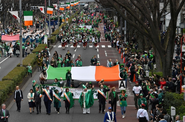 St. Patrick's Day Parade Tokyo 2019 (organised by Irish Network Japan Tokyo)