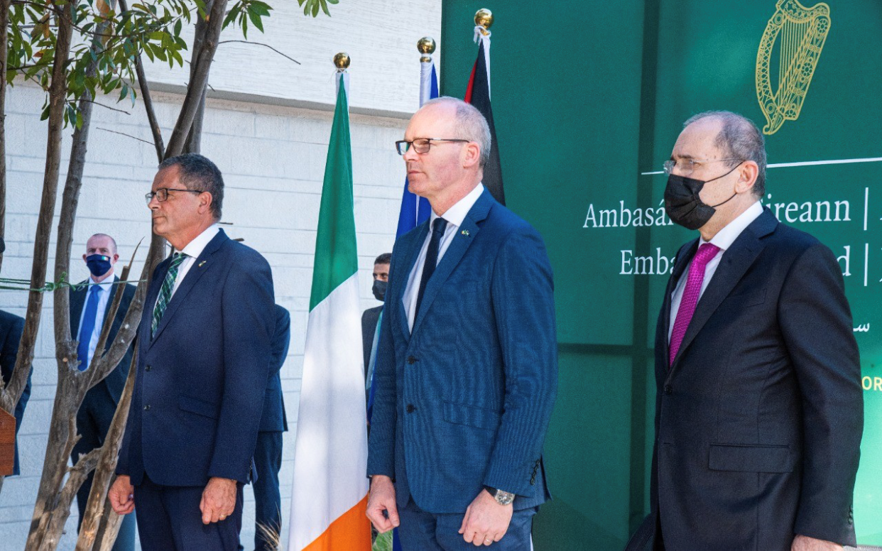 Minister Simon Coveney and Irish Delegation visit to Jordan