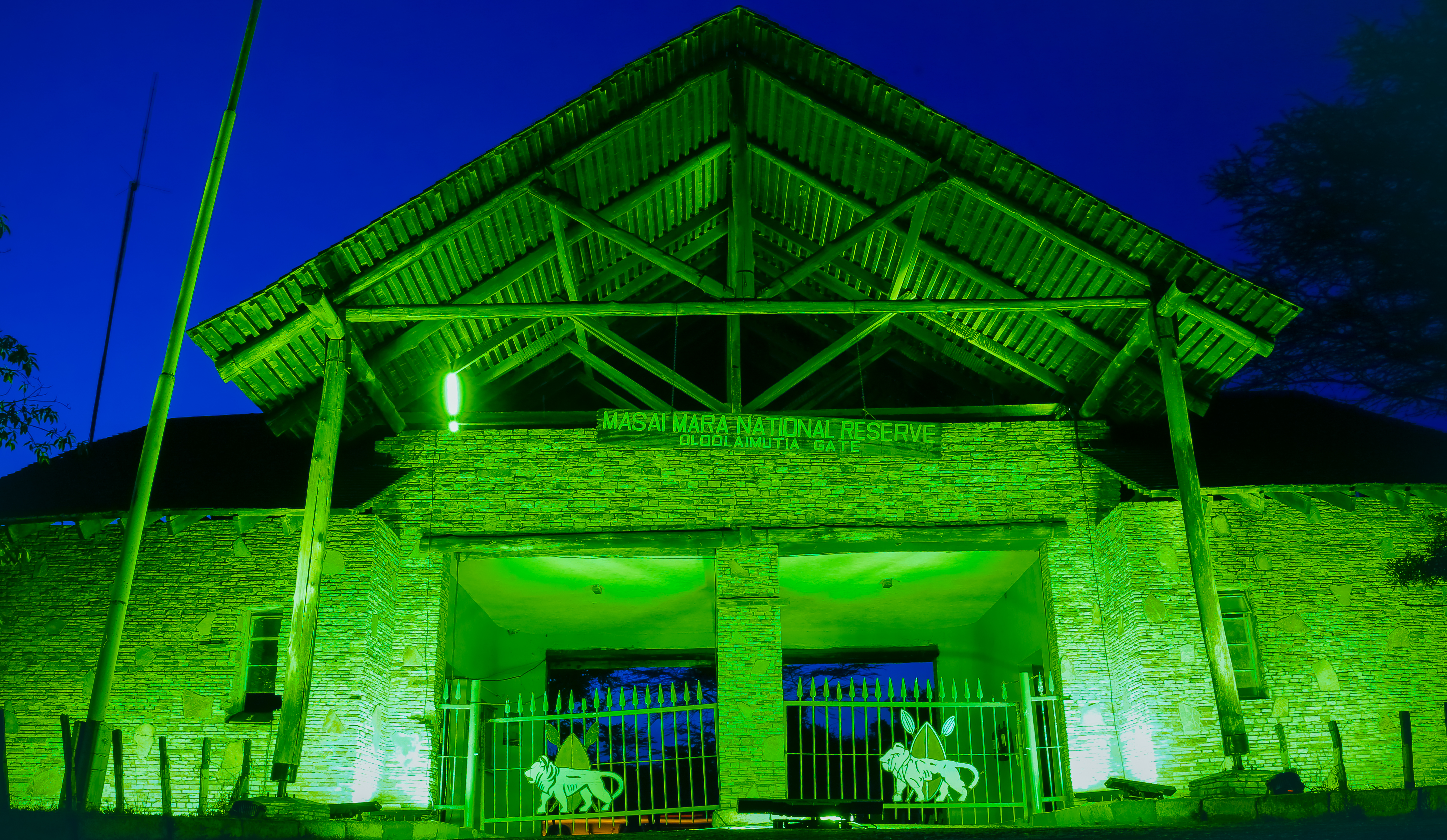 The Masai Mara joins the ‘Global Greening’ to mark St Patrick’s Day, March 17