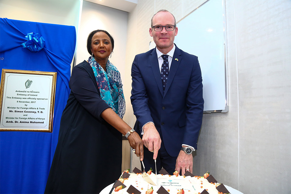 Tanaiste opening new Embassy in Kenya
