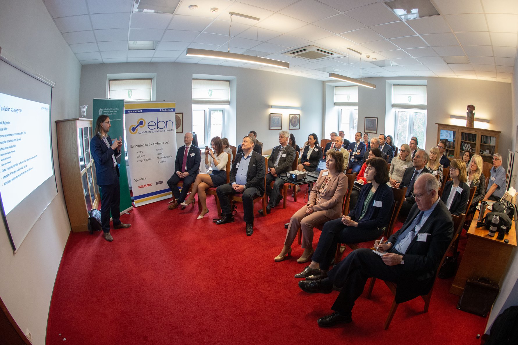 The Embassy hosted the European Business Network  