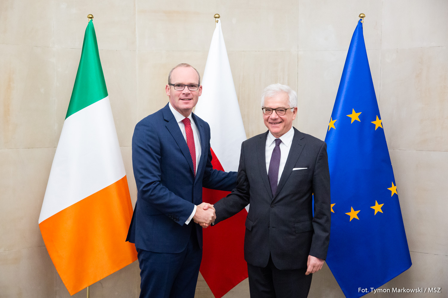 Visit to Warsaw of Ireland’s Deputy Prime Minister and Foreign Minister, Simon Coveney