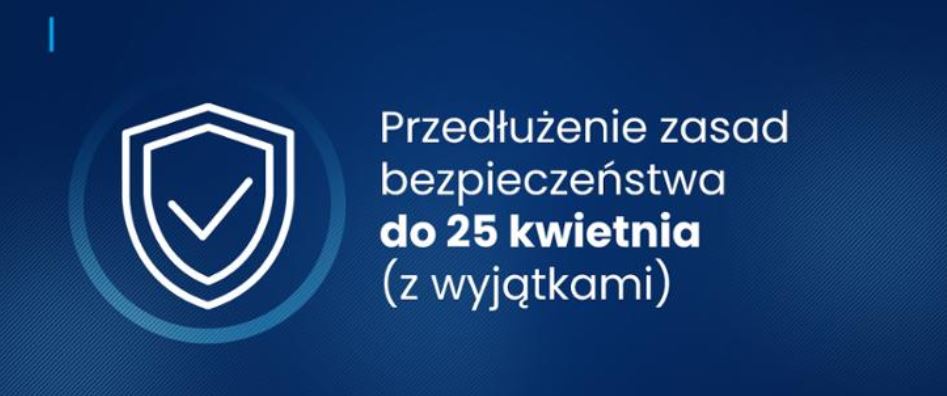 Covid-19 measures in place in Poland from 19 April