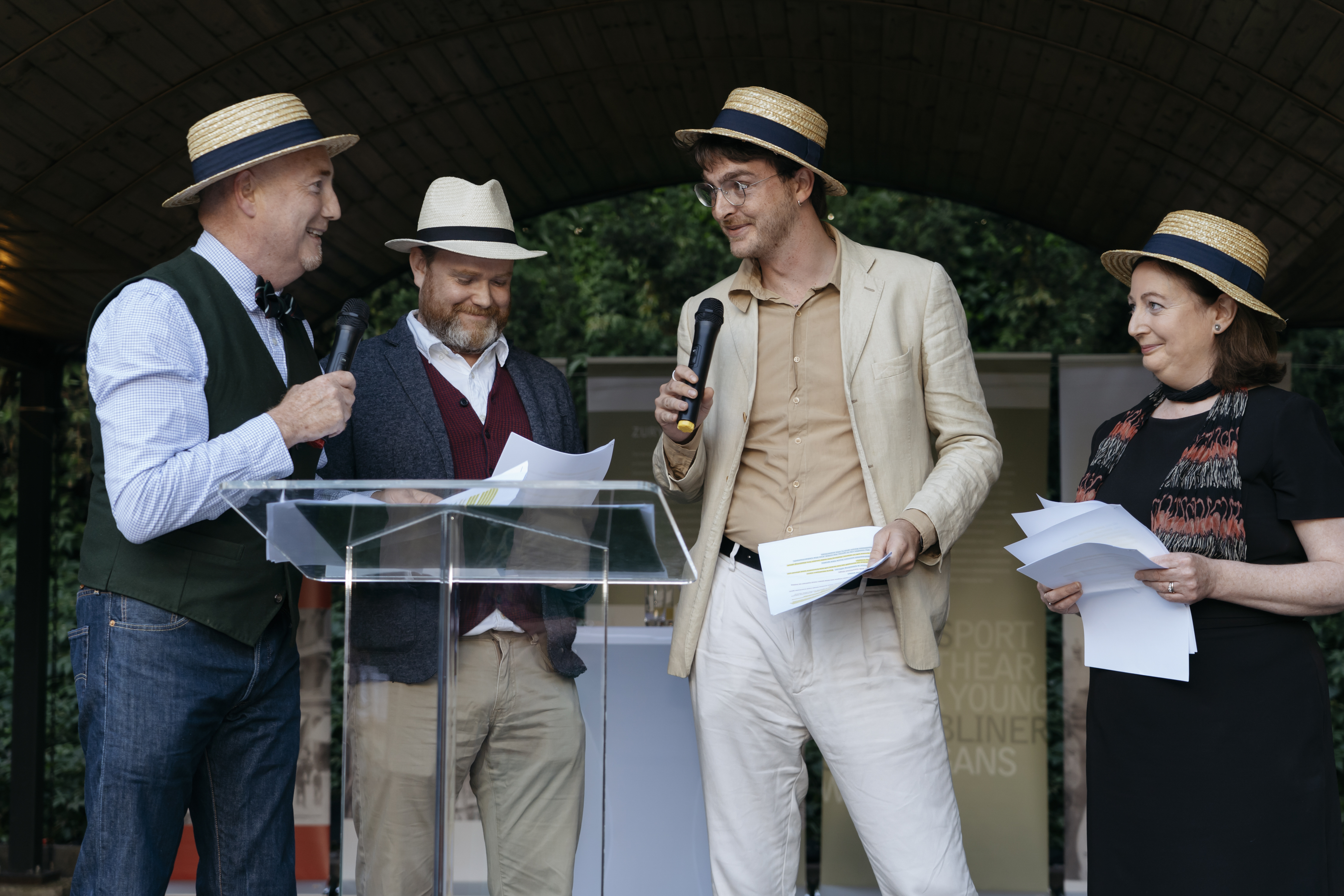 Bloomsday garden party readings