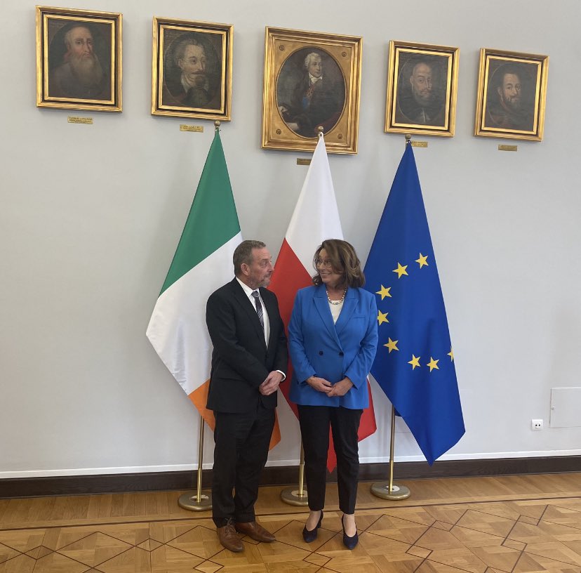Visit of Cathaoirleach to Warsaw