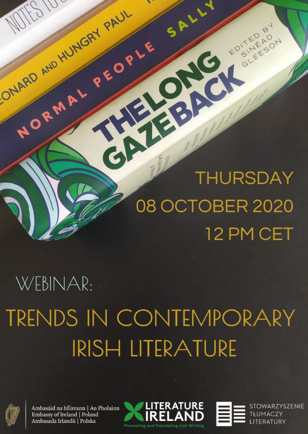 Webinar: Trends in Contemporary Irish Literature
