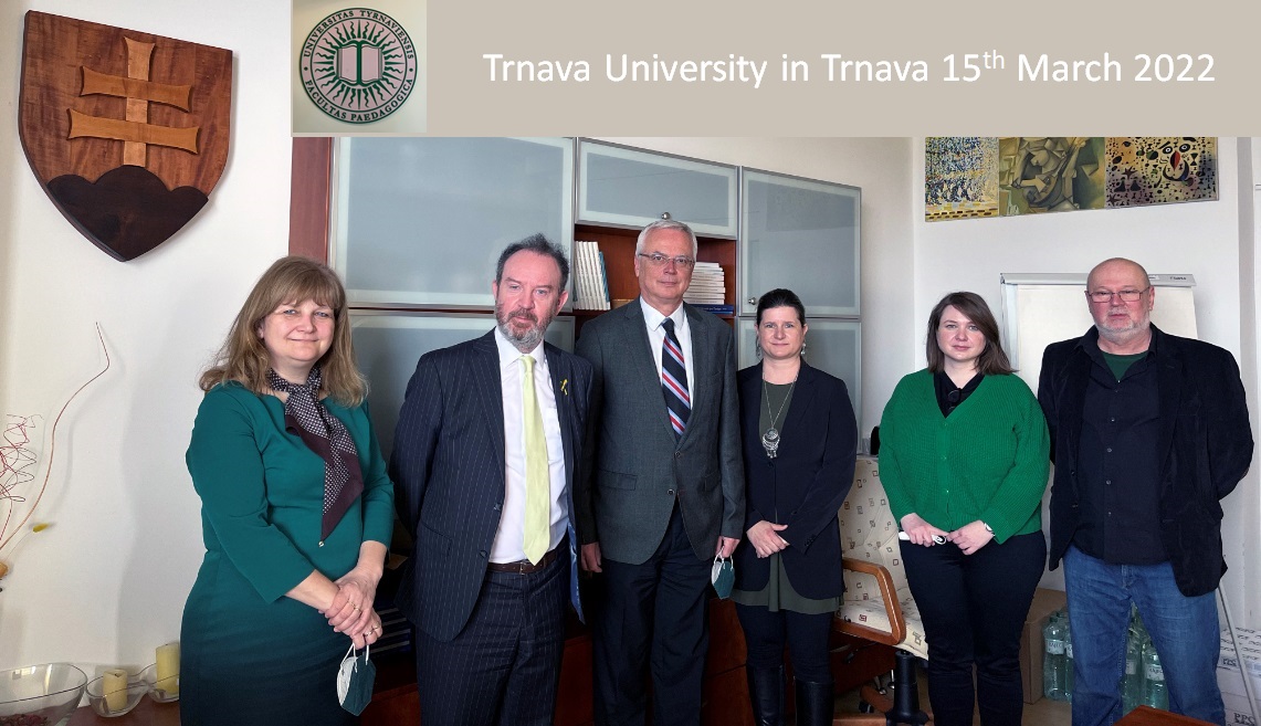 Ambassador McGauran visits University of Trnava