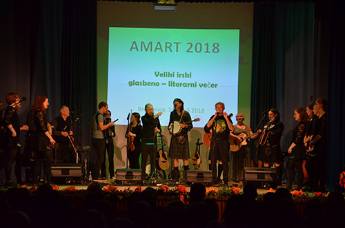 Amart – Big Irish night in Brestanica on Saturday 14 April