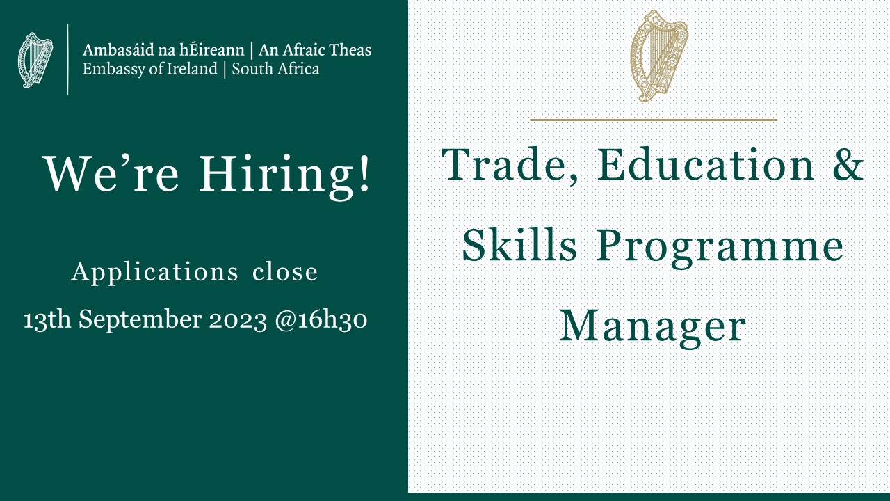 Trade, Education and Skills Programme manager