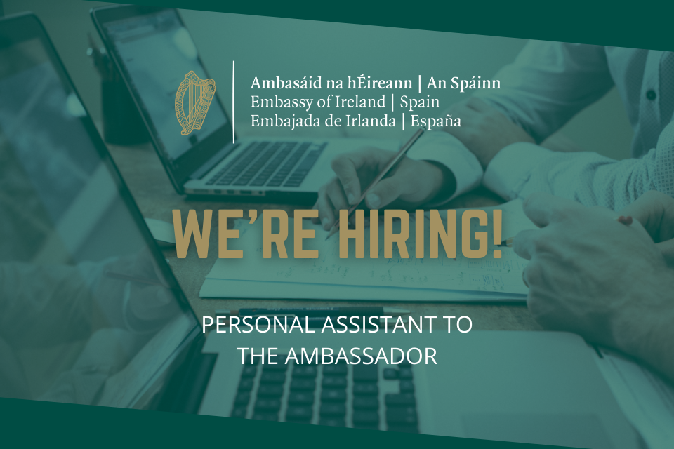 CLOSED: Vacancy for PA to Ambassador