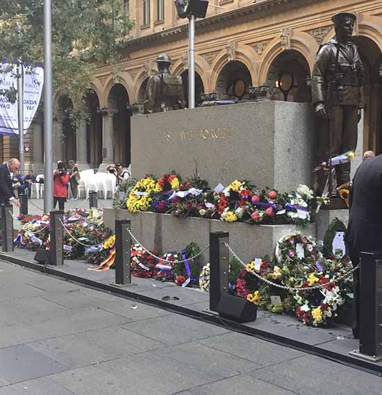 The Cenotaph, Martin Place - DFAT