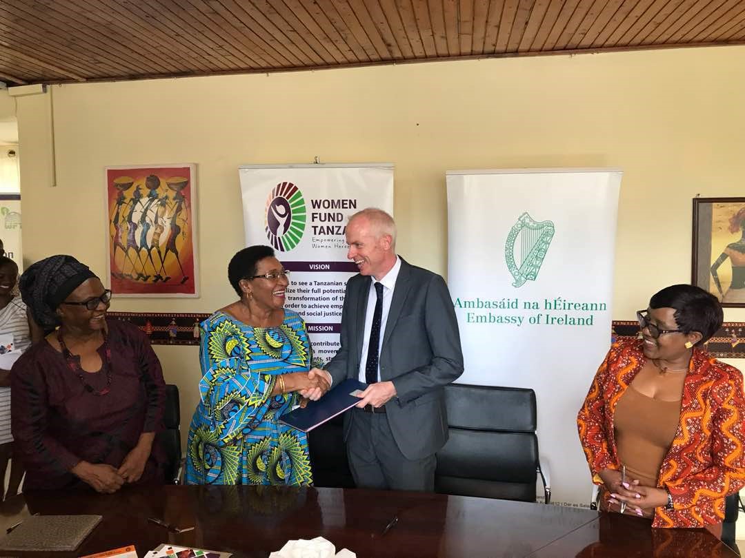 Ireland launches new partnership with Women Fund Tanzania on Women’s Rights