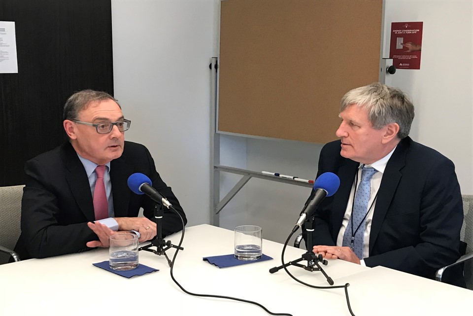 Podcast with departing EU Ambassador to the US, David O'Sullivan