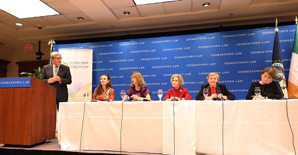 Remarks by Ambassador Daniel Mulhall at St. Brigid's Day Women in Politics panel discussion