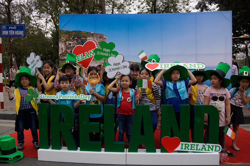 Hanoi ‘goes green’ on St. Patrick’s Day, and Ireland Day 2019