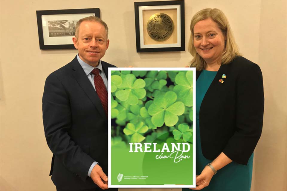 Minister of State Ciarán Cannon launches ‘Ireland for You’ publication
